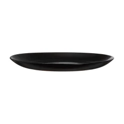 Assiette à dessert noire 19 cm Diana