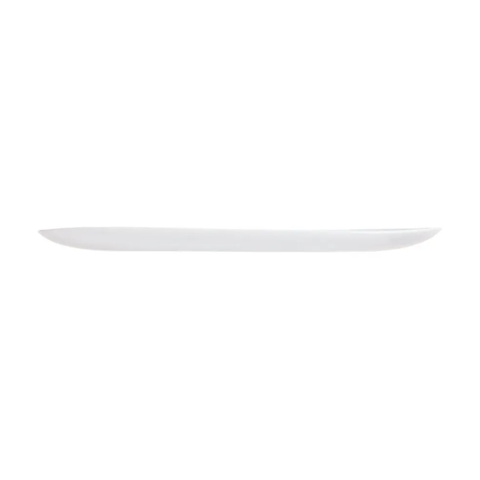 Assiette blanche 34,2 x 24,1 cm Sweet Line