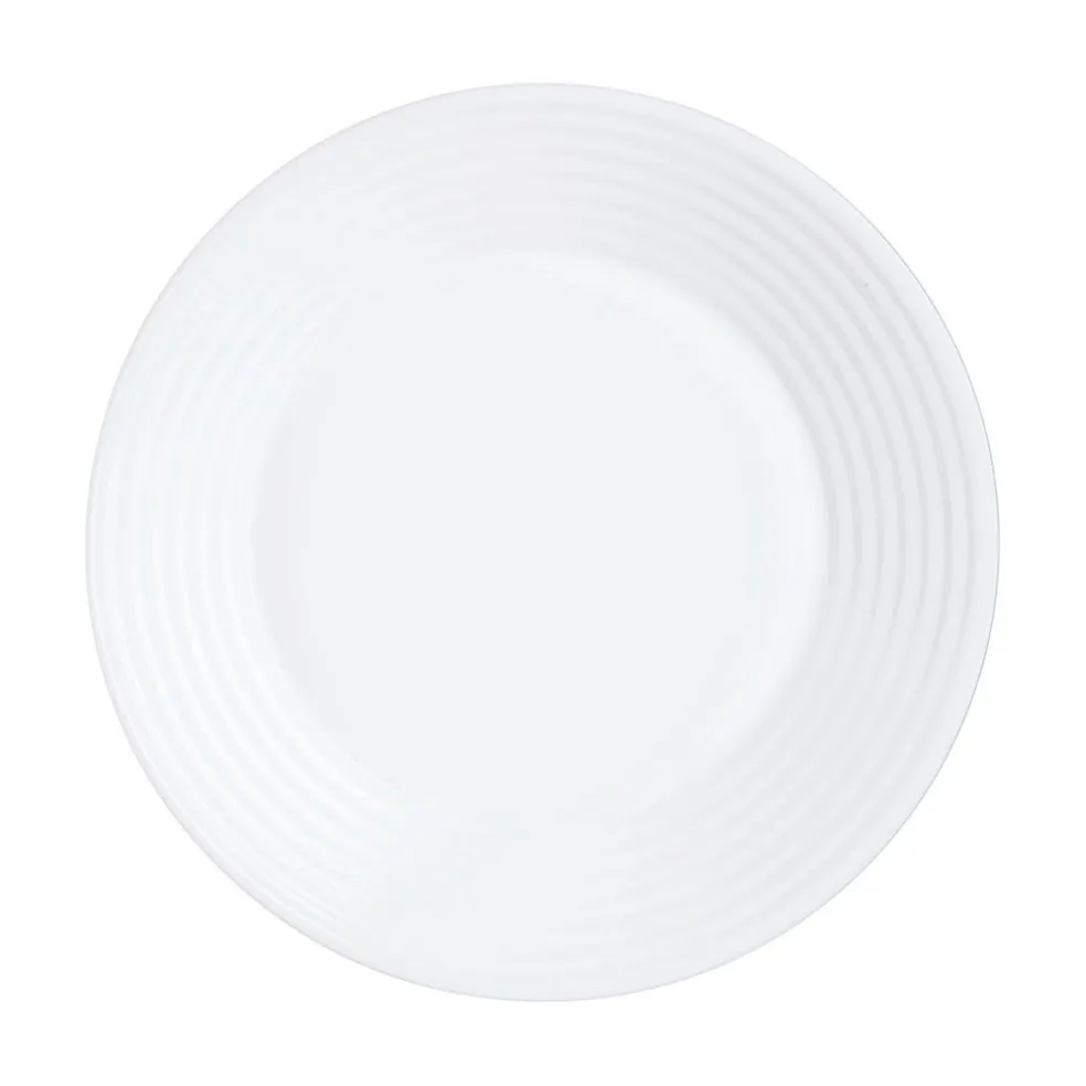Assiette creuse blanche 23 cm Harena