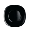 Assiette creuse noire 21 cm Carine