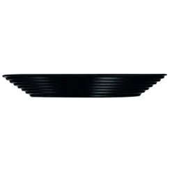 Assiette creuse noire 23 cm Harena