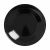 Assiette creuse noire 20 cm Apy