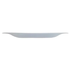 Assiette grise 27 cm Carine