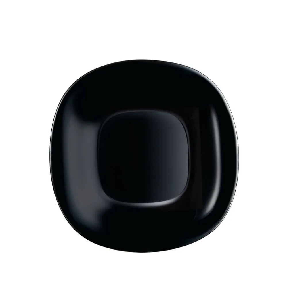 Assiette noire 19 cm Carine