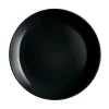 Assiette noire 25 cm Diwali