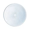 Assiette plate en verre 25 cm Pampille