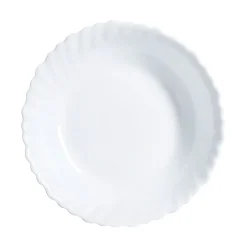 Coupelle blanche 18 cm Feston