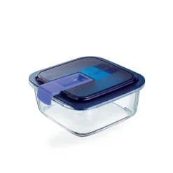 Lot de 5 boites de conservation carrées Easy Box 76cl - Luminarc