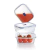 Lot de 3 boites Pure Box Active rectangle