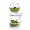 Lot de 3 boites Pure Box Active rond