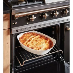 Plat de cuisson blanc 34 x 25 cm Smart Cuisine Carine