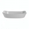 Plat rectangulaire 34x25 Smart Cuisine Wavy Granit