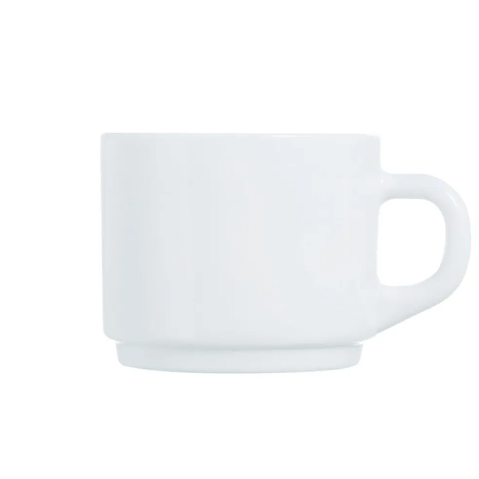Tasse blanche 22 cl Empilable